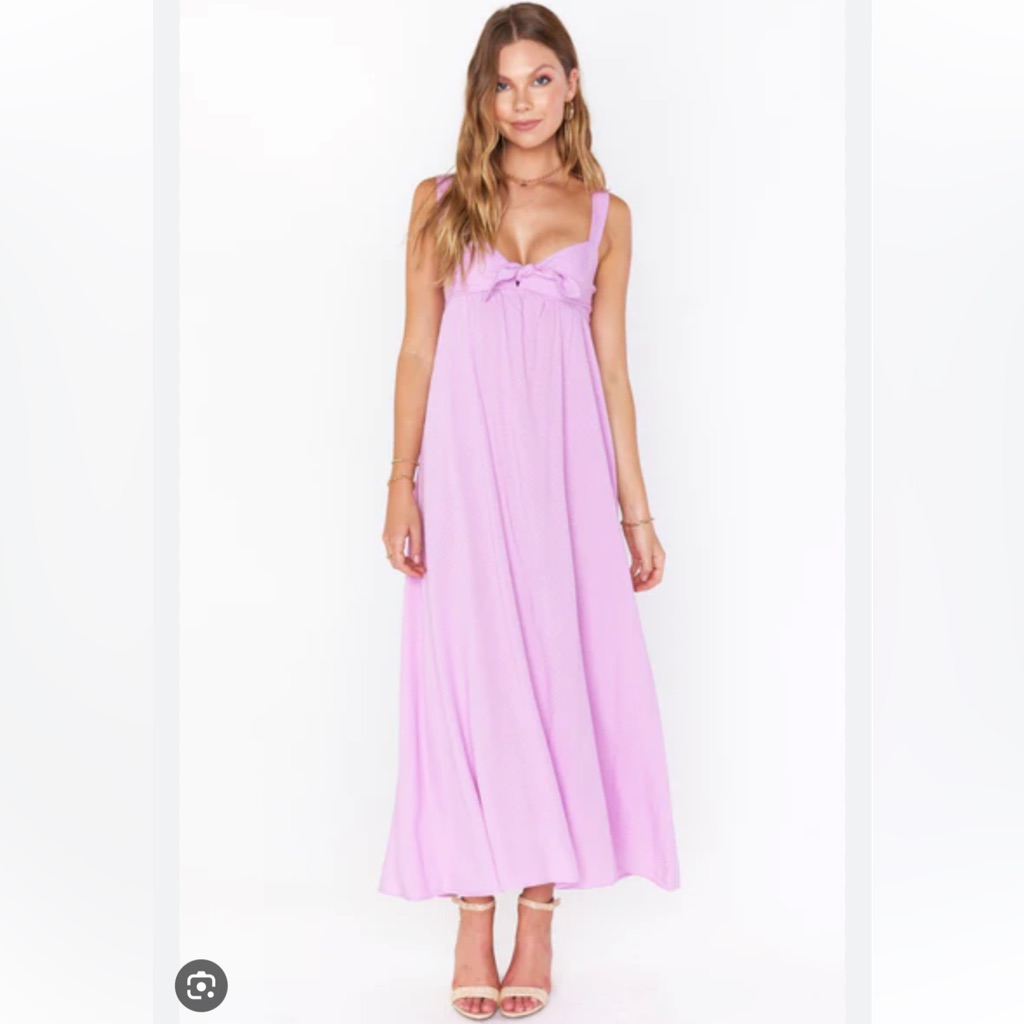 Show Me Your Mumu Lavender Penelope Midi Dress Size Xl